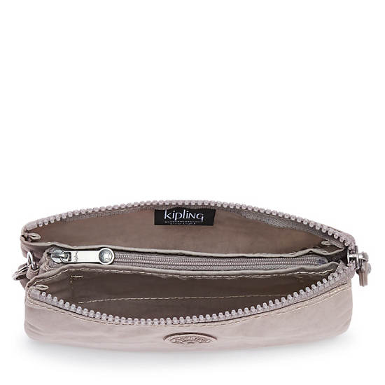 Kipling Creativity Large Fashion Pouch Bags Grey Gris | CA 2078MQ